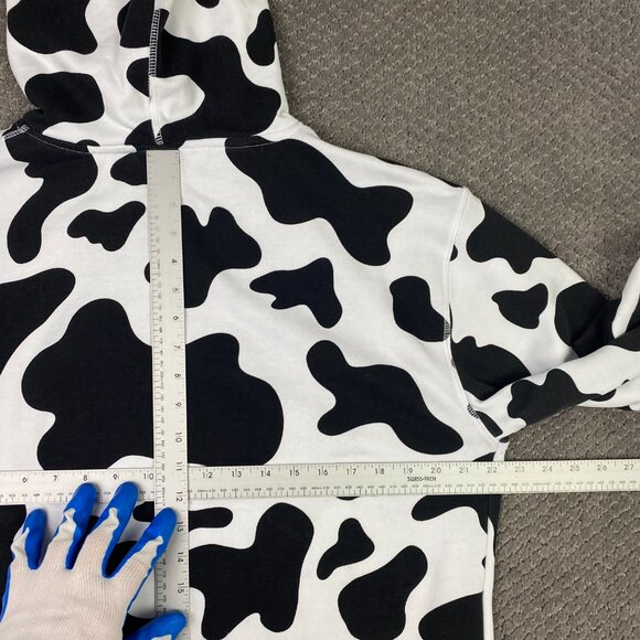 Cows Ice Cream Hoodie Women's Large Men's Medium - Picture 8 of 13
